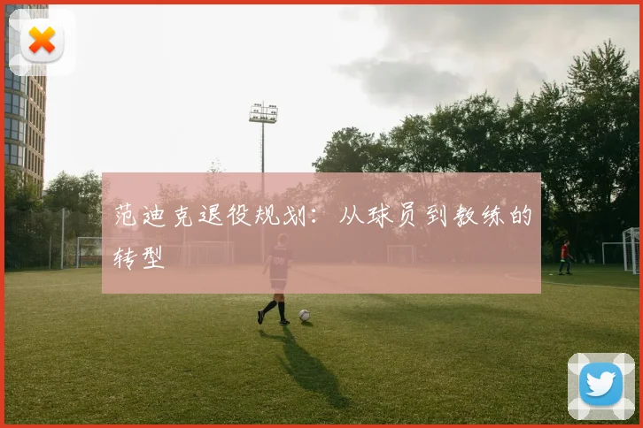 范迪克退役规划：从球员到教练的转型